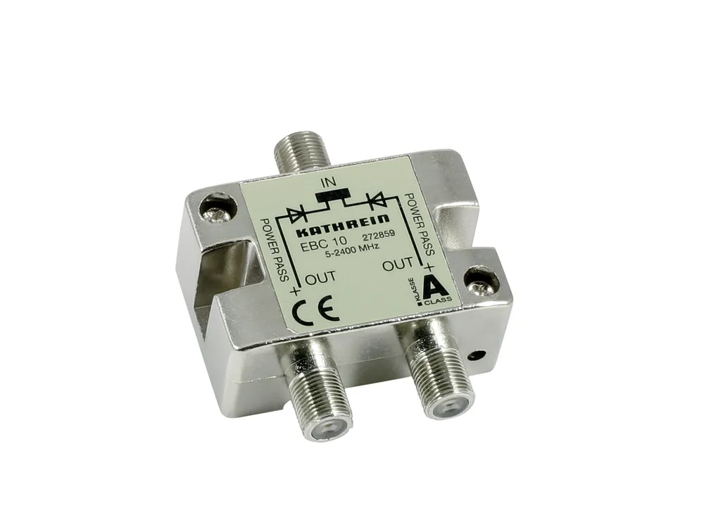 EBC 10 2fach-F-Verteiler
