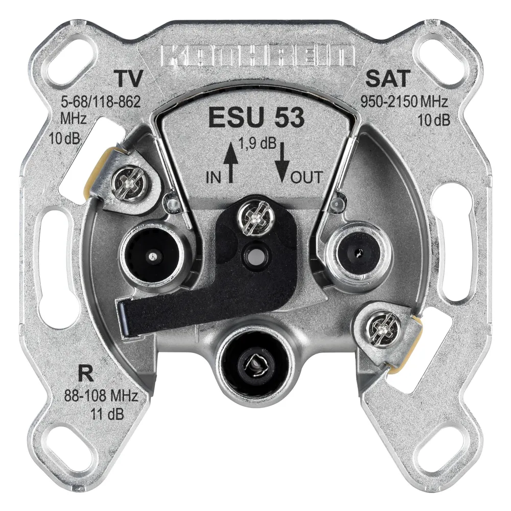 ESU 53 Durchschleifdose