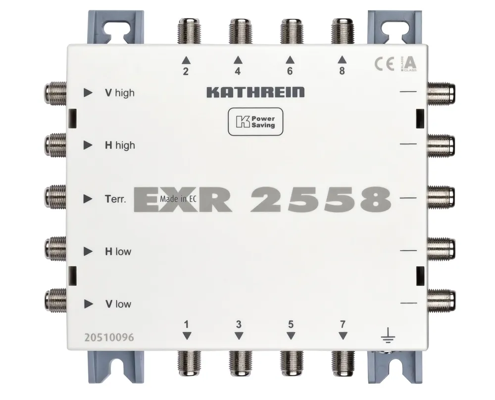 EXR 2558 5 auf 8 Kaskade/Durchgang zu EXR 2508 Multischalter