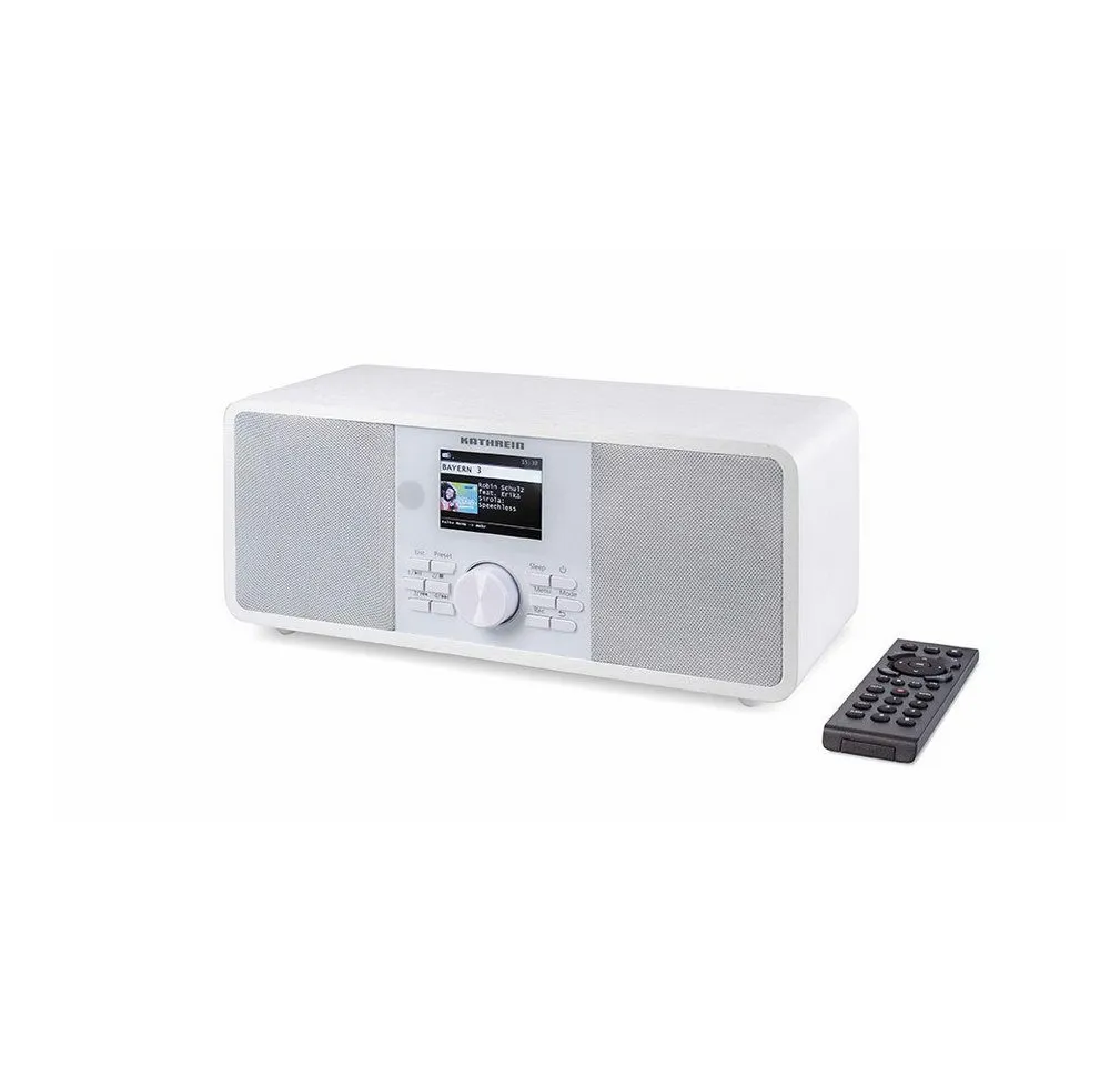 Kathrein Kathrein DAB+ link S12 weiß stereo Radio Internetradio DAB/UKW Digitalradio (DAB)