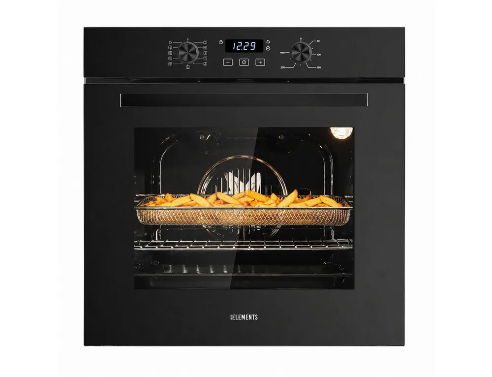KB Elements Einbaubackofen 73 Liter, 60 cm Breit, Air Fry, Steam CLEAN, Steam Clean, Air Fry Funktion inklusive Air Fry Korb, Steam Clean