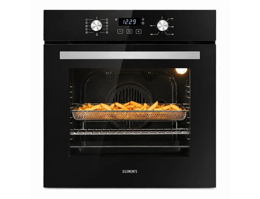 KB Elements Einbaubackofen 73 Liter, 60 cm Breit, Air Fry, Steam CLEAN, Steam Clean, Air Fry Funktion inklusive Air Fry Korb, Steam Clean