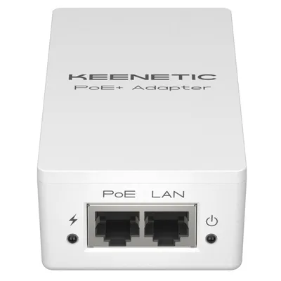 Keenetic PoE Plus Adapter KN-4510 Gigabit PoE+ Adapter mit 30W Netzteil