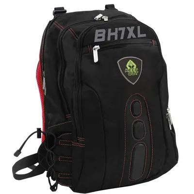 Keep Out BK7RXL Gaming-Rucksack für Laptops bis zu 17" Schwarz/Rot