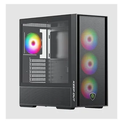 PC-Gehäuse Keep Out Gaming KO XC-805 MESH ARGB USB3 ATX