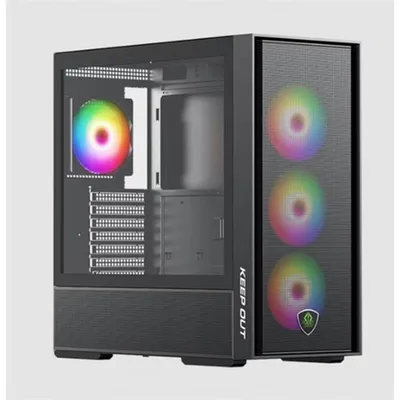 PC-Gehäuse Keep Out Gaming KO XC-805 MESH ARGB USB3 ATX