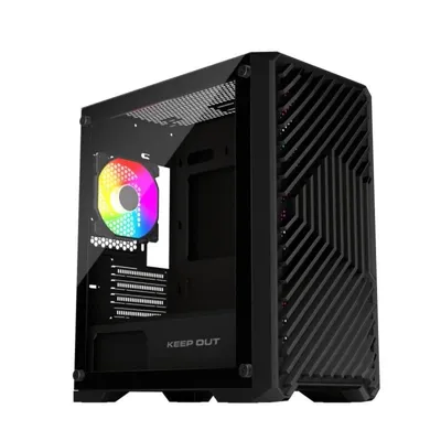 PC-Gehäuse Keep Out XC-220 Glass Micro-ATX ARGB Gaming PC-Gehäuse Keep Out XC-220 Glass Micro-ATX ARGB