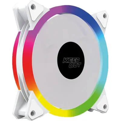 Kühlung Luft Keep Out 120mm 1600 RPM XFC-120SRW LED RGB Bernstein Blau Grün Rot