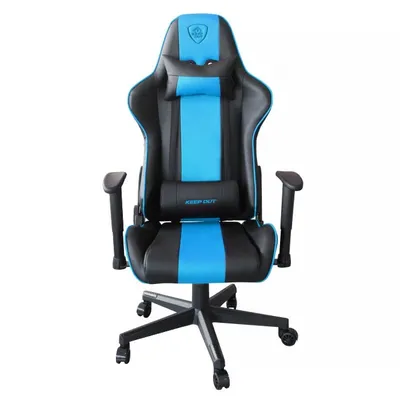 Keep Out XSPRO Racing Gaming-Stuhl in Schwarz/Blau