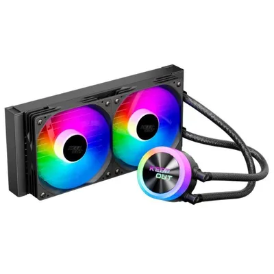 Wasserkühler KeepOut XWC-240 12cm ARGB Beleuchtung All-in-One CPU Wasserkühlung Wasserkühler KeepOut XWC-240 12cm ARGB Beleuchtung All-in-One CPU Wasserkühlung