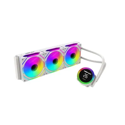 Refrigerador Flüssigkühlung Keep Out Gaming XWC-360PRO Weiß 3x 12 cm ARGB