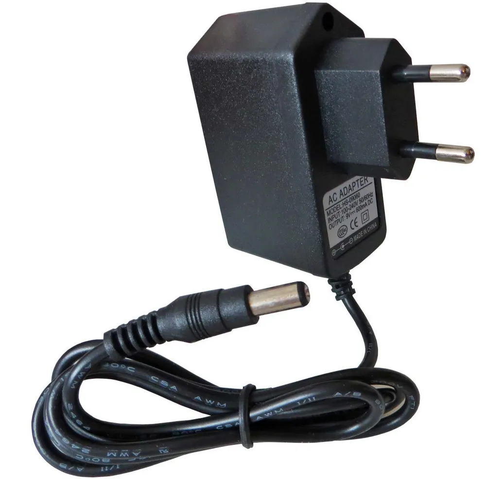 keepdrum keepdrum 9V 600mA Netzteil AC-Adapter Netzteil (Passend für alle gängigen Gitarren- und Basseffekte)