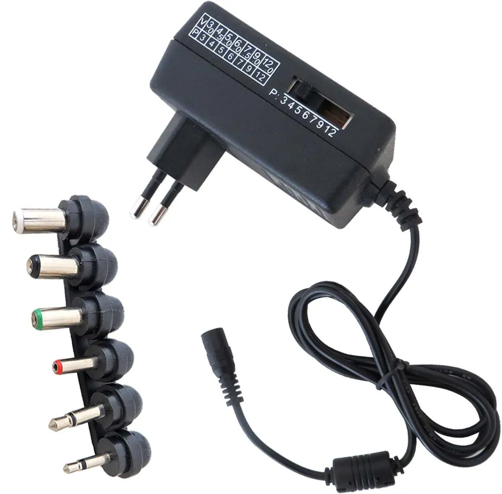 keepdrum keepdrum MPS01 Universal Netzteil 3V-12V Ladegerät Strom-Adapter Universal-Netzteil (Universal Netzteil 3V-12V)