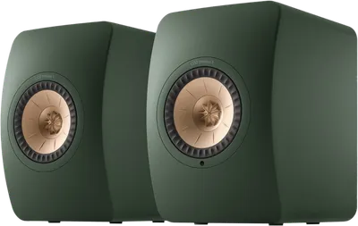 KEF LS50 Wireless II Dunkelgrün
