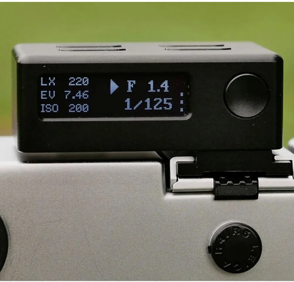 KEKS KM02 digitaler Belichtungsmesser Light Meter schwarz