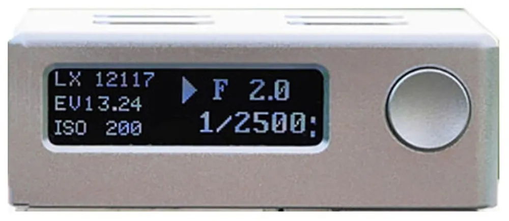 KEKS KM02 digitaler Belichtungsmesser Light Meter silber