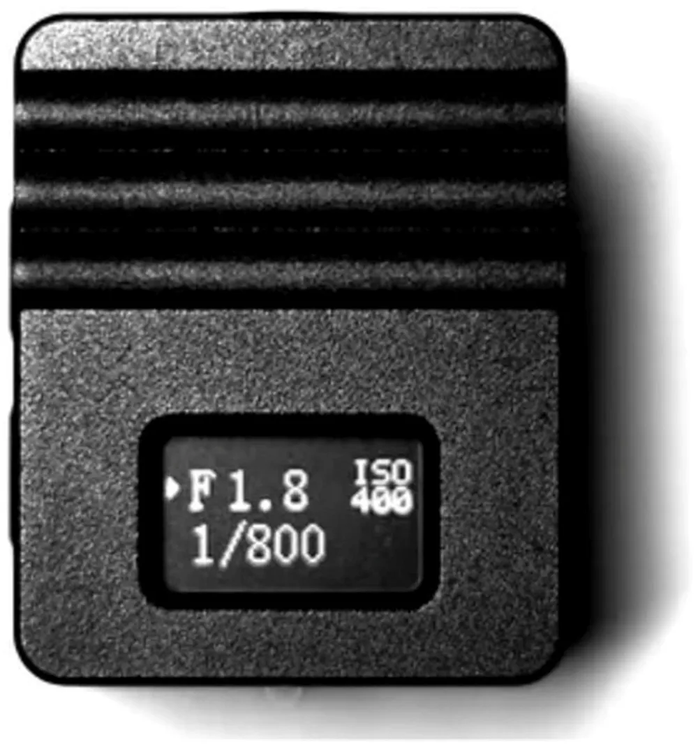 KEKS KM-Q OLED digitaler Belichtungsmesser schwarz Display Oben