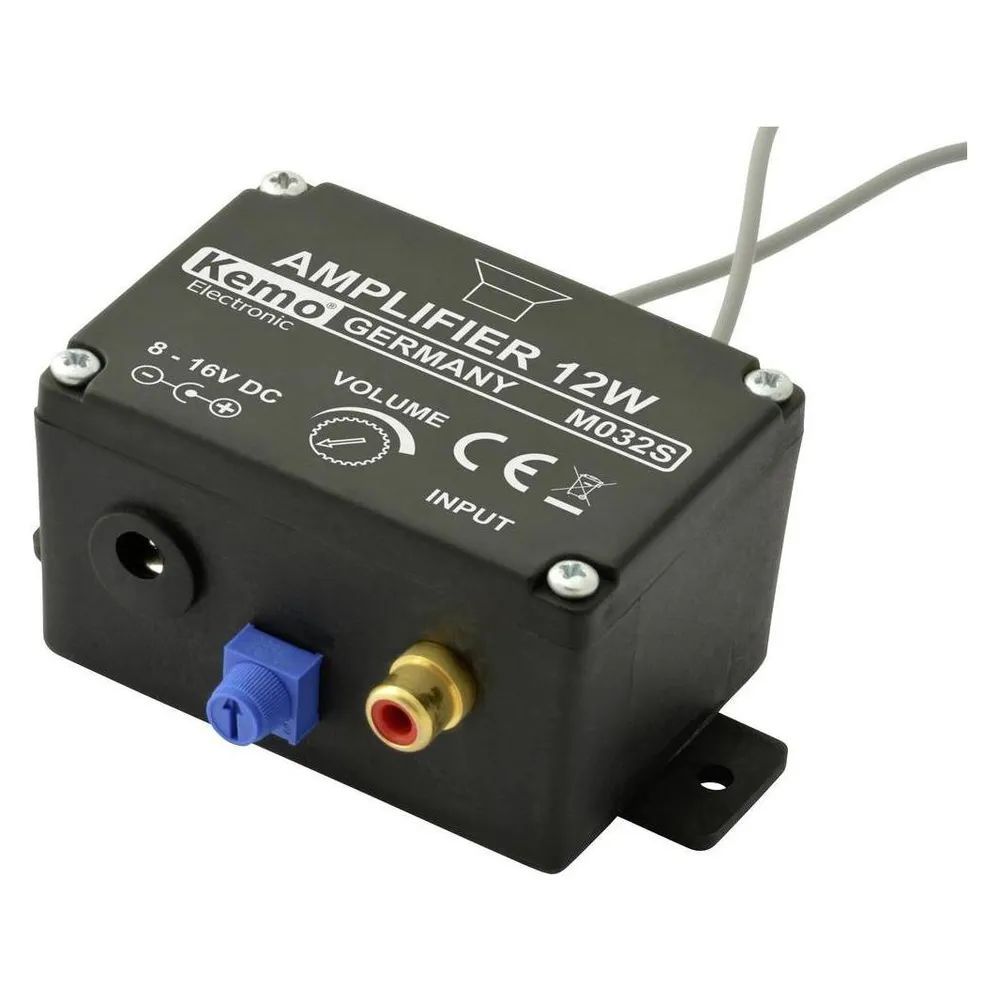 Kemo Mono Verstärker sal 12 W Plug & Play