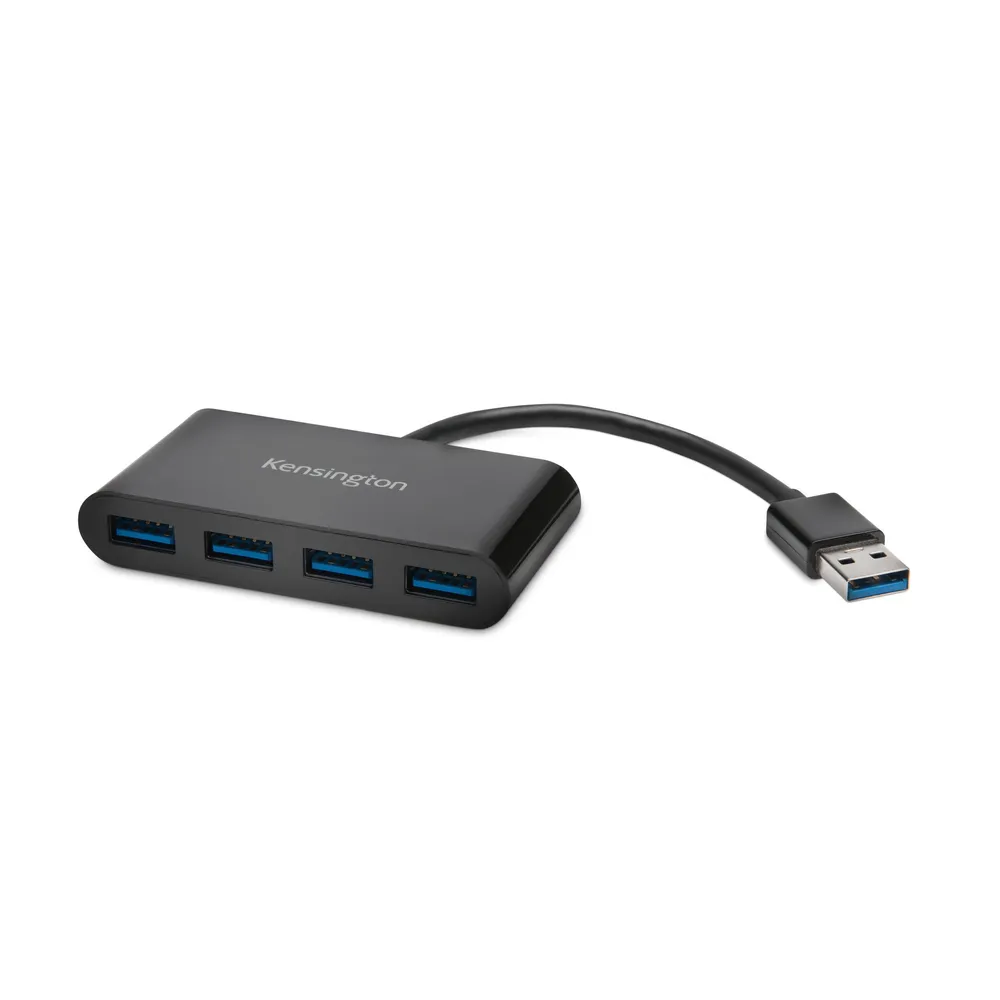 Kensington UH4000 USB 3.2 Gen 1 (3.1 Gen 1) Type-A 5000 Mbit/s