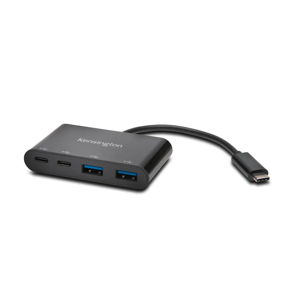 Kensington CH1000 USB 3.2 Gen 1 (3.1 Gen 1) Type-C 5000 Mbit/s Schwarz
