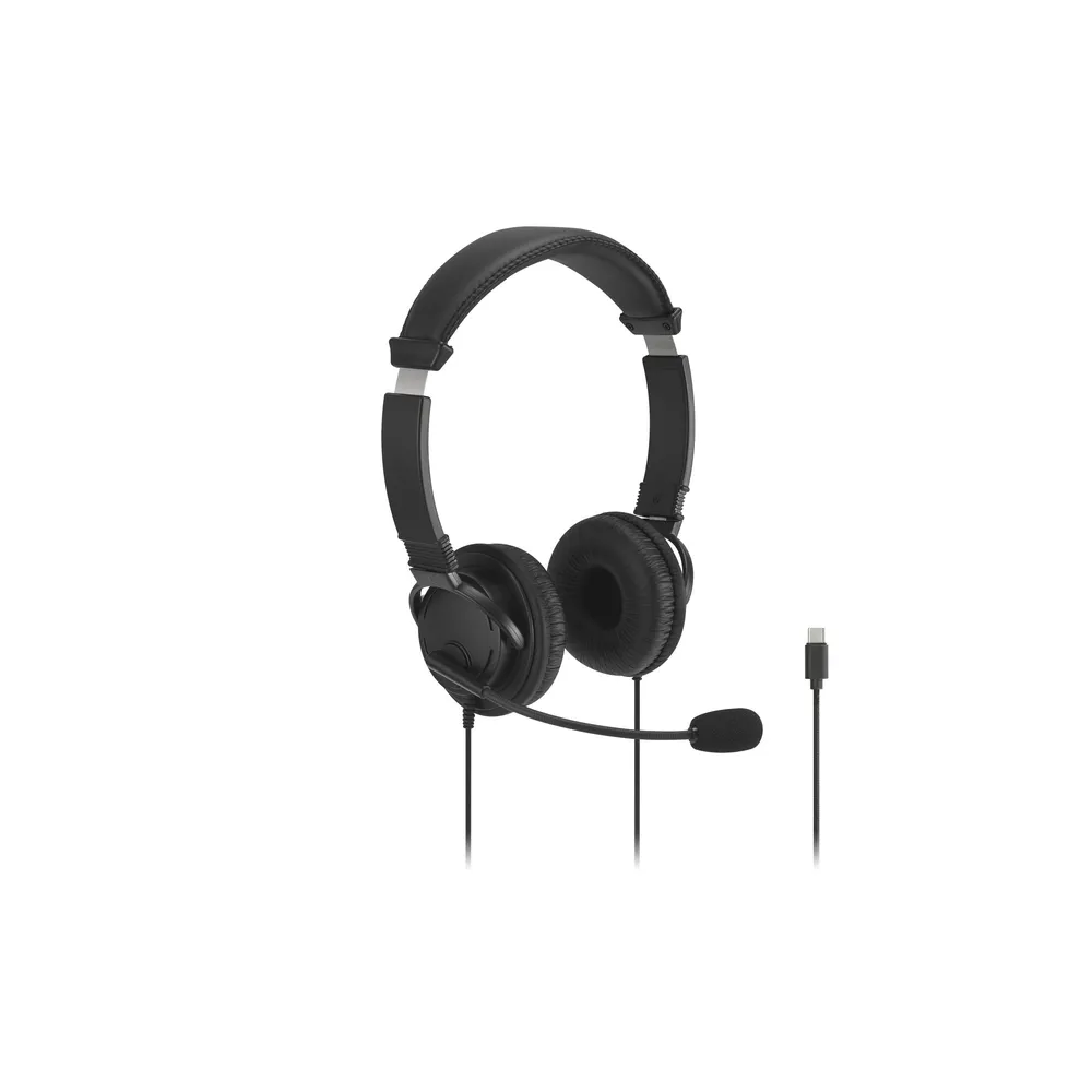 Auriculares Kensington Classic EQ mit Kabel USB-C Noise Cancelling Mikrofon Schwarz