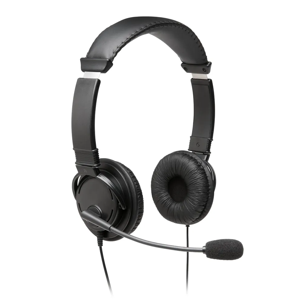 Kensington K97601WW Kopfhörer & Headset Kabelgebunden Kopfband Anrufe/Musik USB Typ-A Schwarz