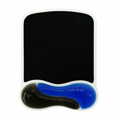 Mauspad Kensington Duo Gel mit Handgelenkauflage Blau/Schwarz