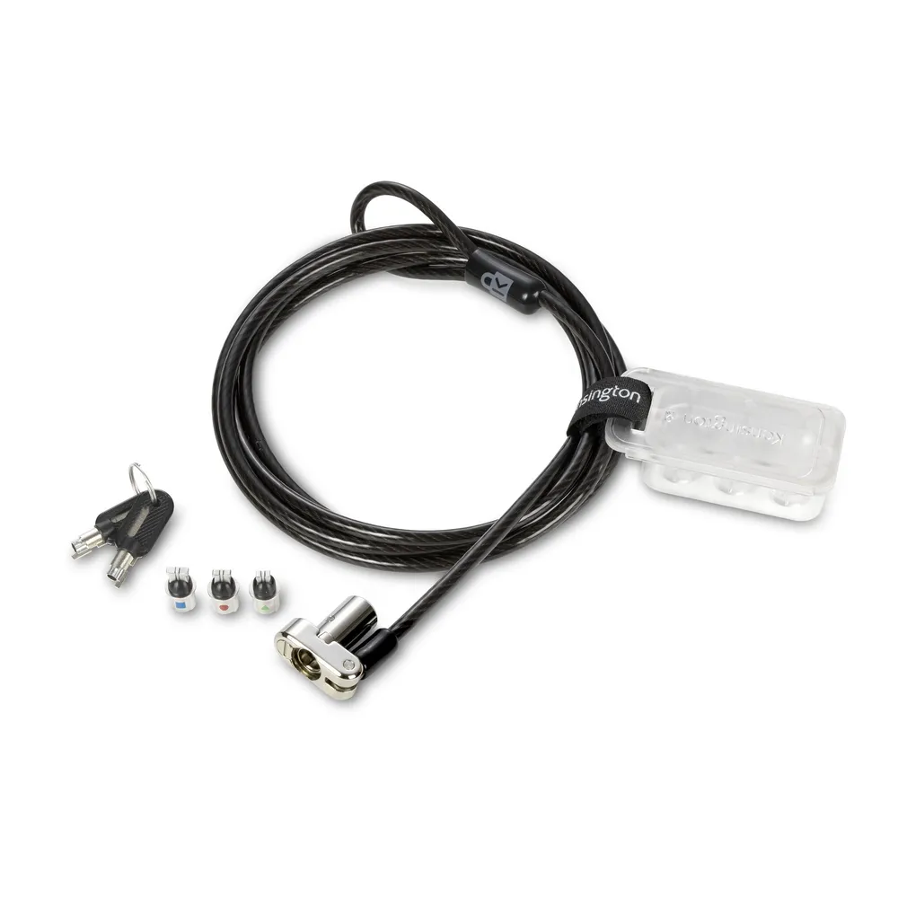 Kensington Universal 3-in-1 Keyed Laptop Lock | k62318ww |