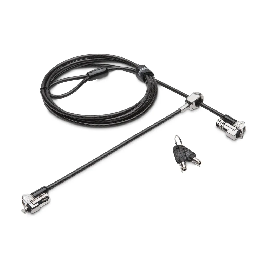 Kensington NanoSaver Keyed Twin | k64448ww | Sicherheitskabel
