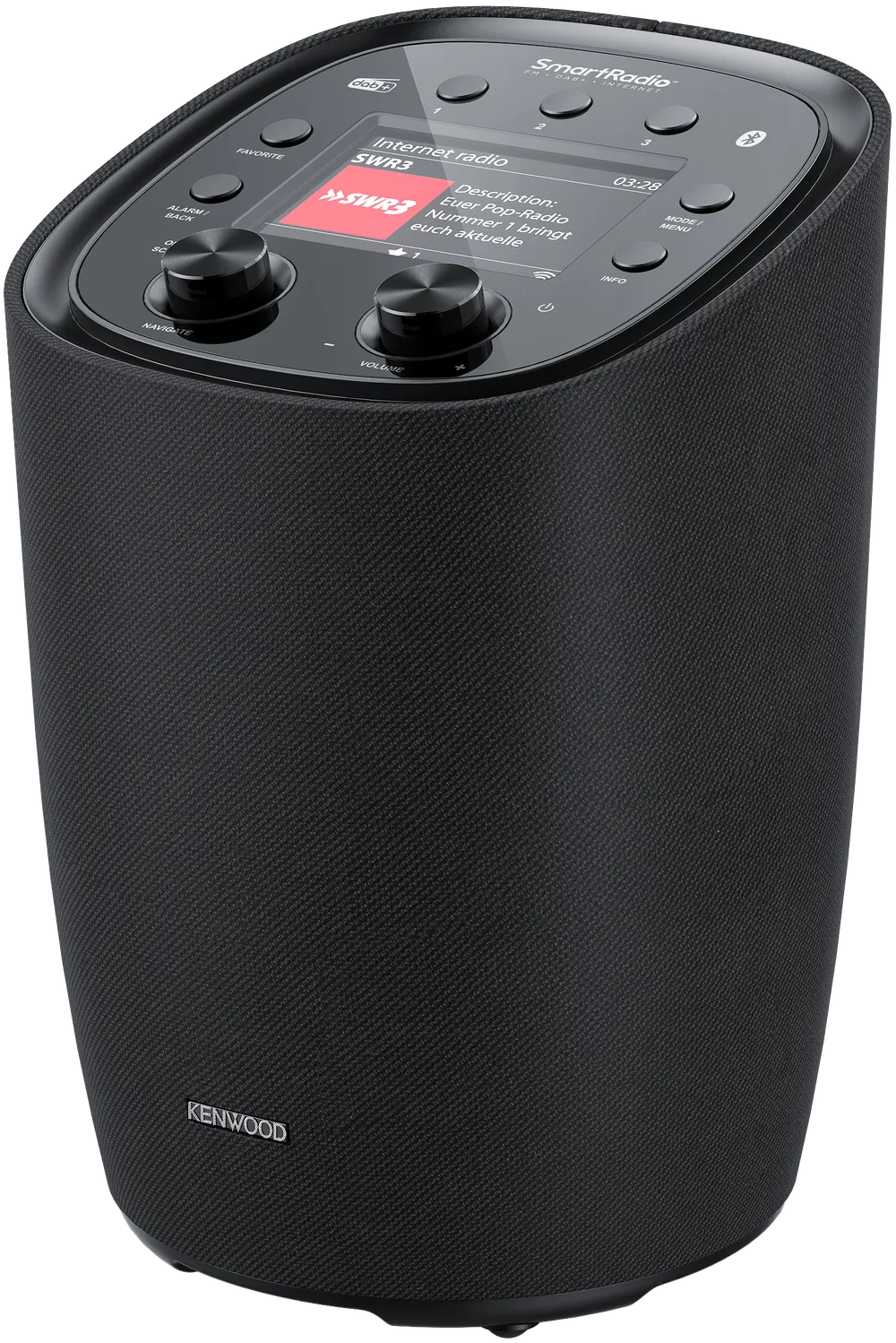 CR-ST500S Schwarz DAB+ Internetradio