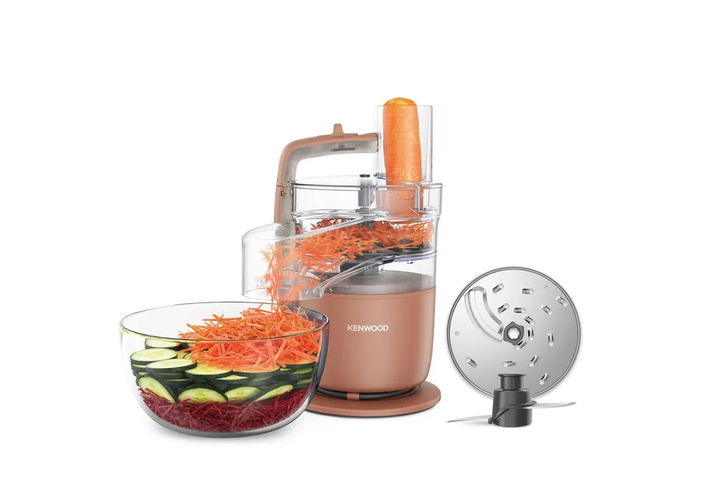 KENWOOD Kompakt-Küchenmaschine, 650 W, Schneiden, Reiben, Pürieren und Teig Kneten, 650W
