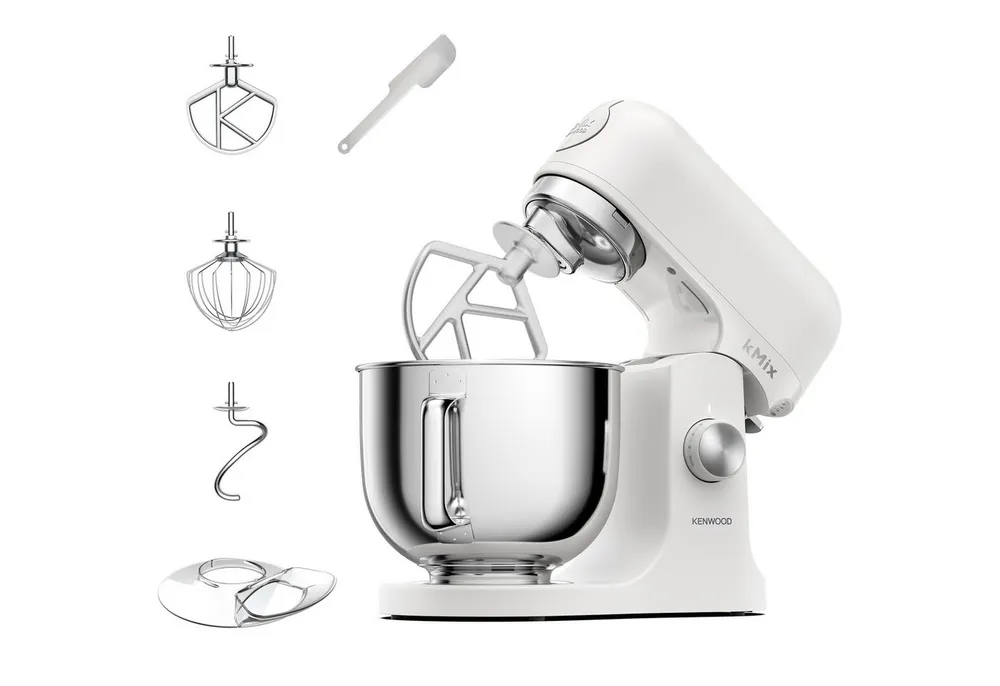 KENWOOD Küchenmaschine KMX751AWH, 1000 W, 5 l Schüssel