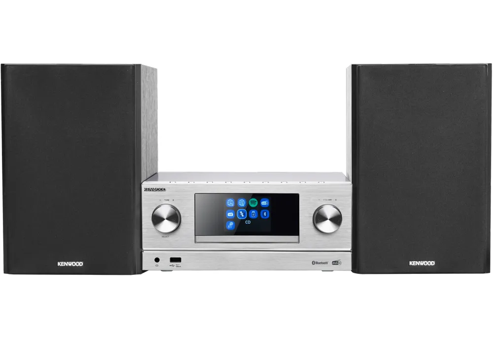 M-9000S-S Smart Micro Hi-Fi System silber Stereoanlage