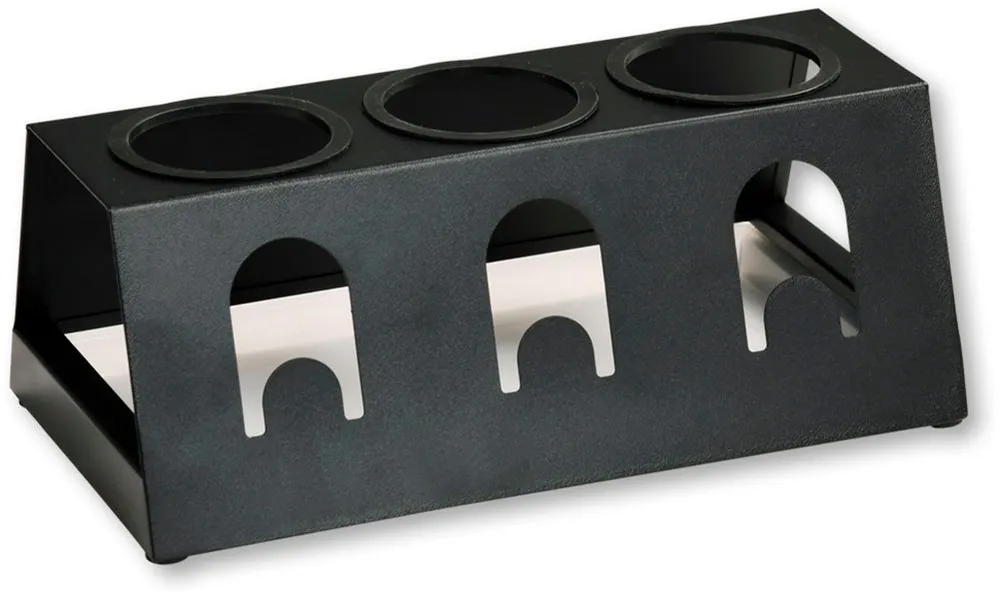 KESPER® Flaschenhalter für 3 Flaschen, mit Abtropfschale, (1-St), Abtropfschale entnehmbar