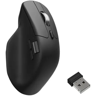 Keychron M6 Kabellose Maus PixArt 3950 8K 30000 DPI Schwarz 10 Tasten Leise