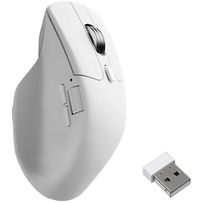 Ratón Keychron M6 Wireless 2.4 GHz Bluetooth 30000 DPI Schwarz 8K Hz Ergonomisch