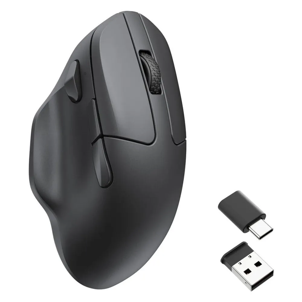 Maus Keychron M7-A1 Bluetooth USB-C 26000DPI Schwarz Ergonomisch Leicht Mini-Empfänger