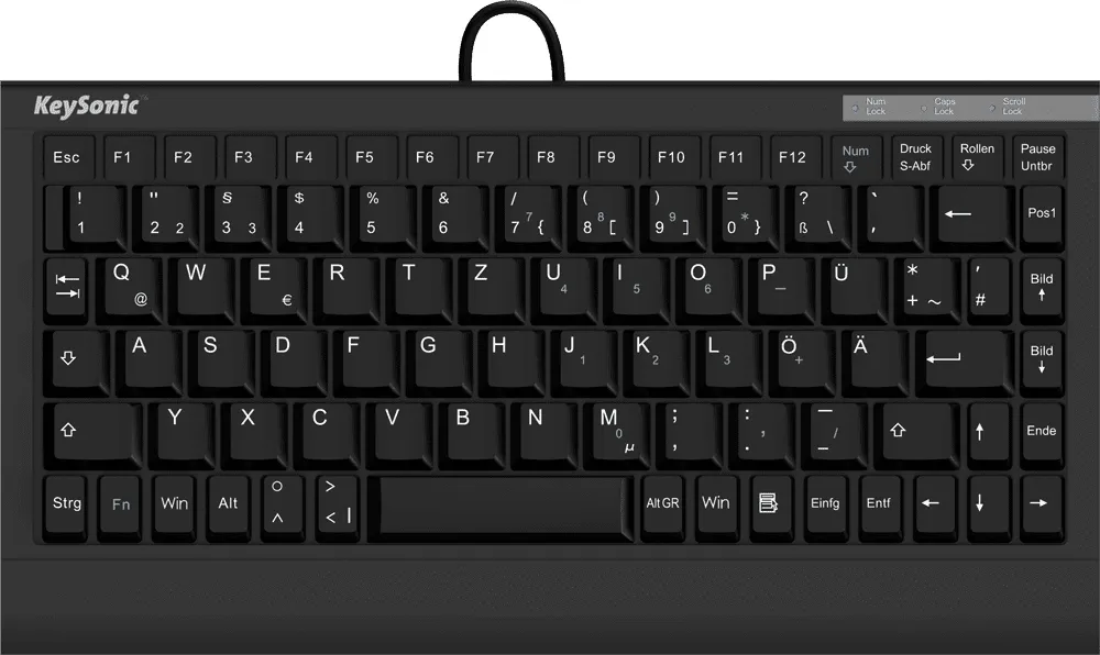 KeySonic ACK-595 C+ | 12509 | Tastatur - PS/2