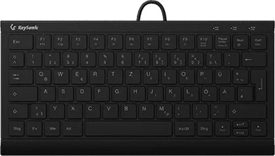 KeySonic KSK-5011ELC | 60956 | Tastatur - Super-Mini