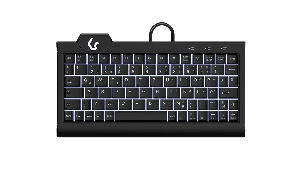 KeySonic KSK-3010ELC | 60962 | Tastatur - hinterleuchtet