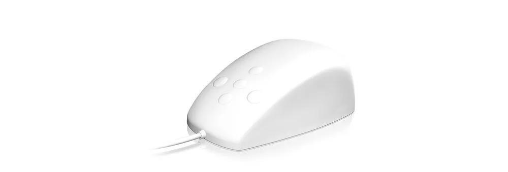 KeySonic KSM-3020M-W | ksm-3020m-w | Maus - 5 Tasten