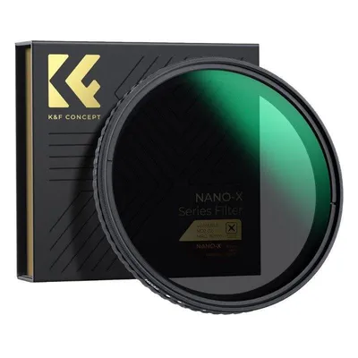 Filter K&F CONCEPT Nano-X Variable ND2-ND32 37mm Ultra Slim Glas