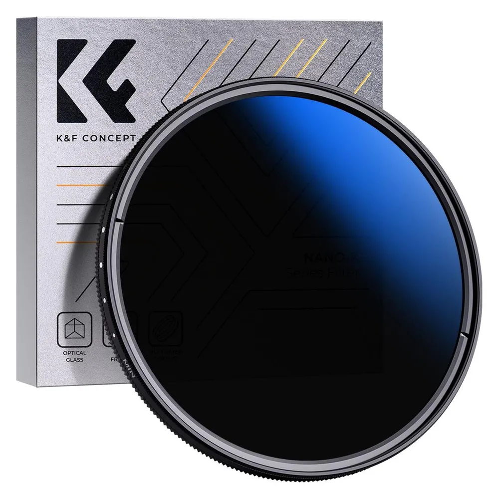 Filter K&F CONCEPT ND2-ND400 72mm Nano C Series Variable Blau Mehrfachbeschichtet