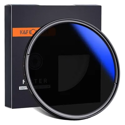 Filter K&F CONCEPT ND2-ND400 82mm Nano Serie, variabel, Blau Mehrschichtvergütung