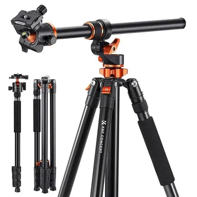 Stativ K&F CONCEPT T254A7-BH-28L 2,3 m Carbon Monopod 360 Grad Kugelkopf