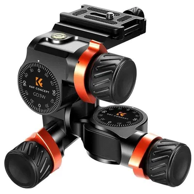 Stativkopf K&F CONCEPT Rotule Panoramique 360 Grad Aluminium CNC 6kg