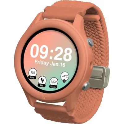 Kidywolf Kidywatch Coral Bluetooth 45mm OLED Kupfer Einheitsgröße Wasserdicht