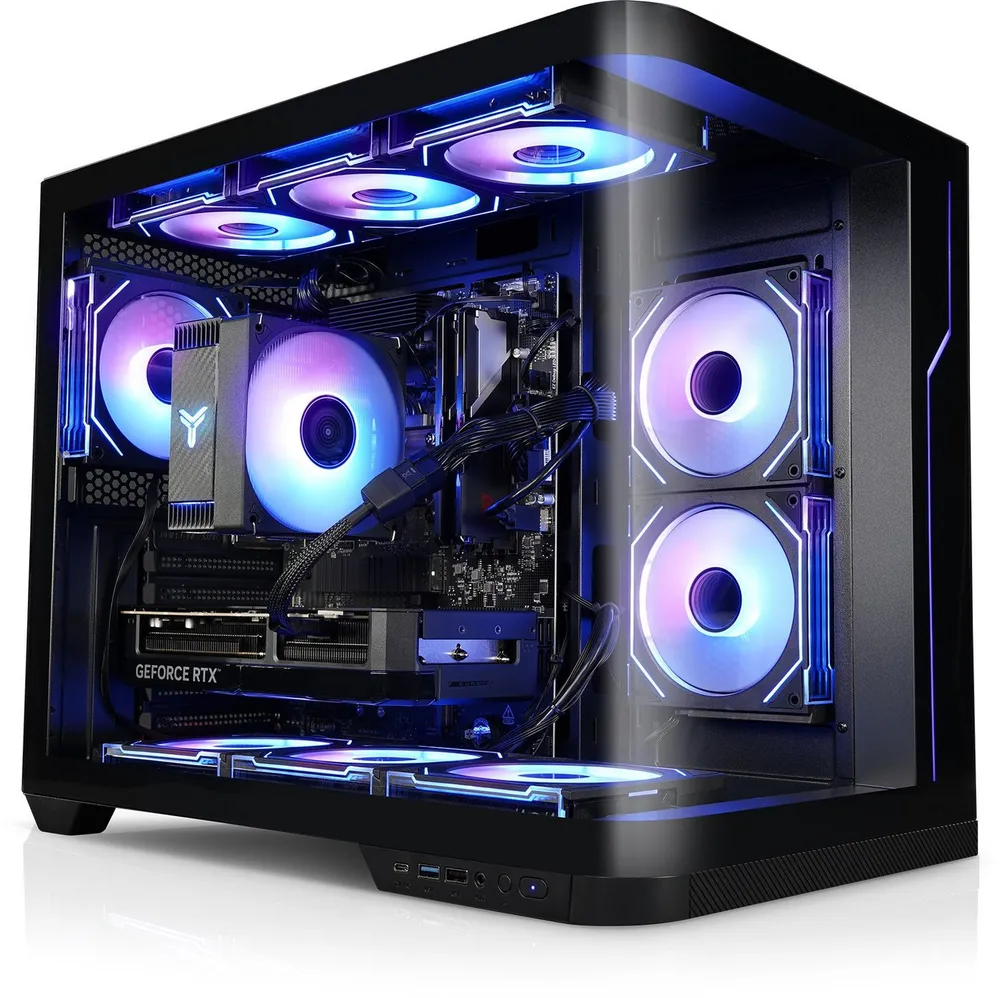 Kiebel curve 12 Gaming-PC (Intel Core i7 Intel Core i7-12700KF, RTX 5070, 32 GB RAM, 1000 GB SSD, Luftkühlung, ARGB-Beleuchtung, WLAN)