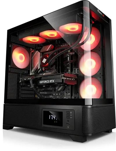 Kiebel Dragon 12 Gaming-PC (Intel Core i9 Intel Core i9-12900KF, RTX 5060, 32 GB RAM, 1000 GB SSD, Wasserkühlung, ARGB-Beleuchtung, WLAN)
