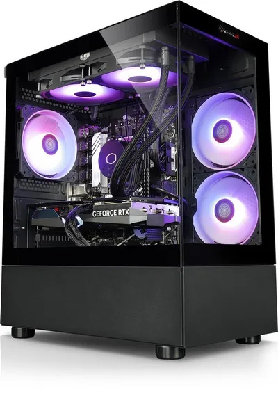 Kiebel InvaderXS V Gaming-PC (AMD Ryzen 9 AMD Ryzen 9 5950X, RTX 5060 Ti, 32 GB RAM, 2000 GB SSD, Wasserkühlung, WLAN, ARGB-Beleuchtung)